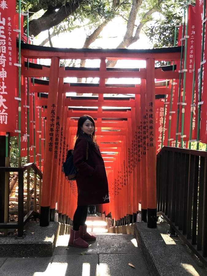 日本東京- 日枝神社  隱身東京市區的迷你千鳥居，求緣份必來