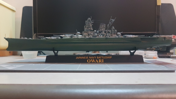 1/700架空紀伊級戰艦二、三、四號艦