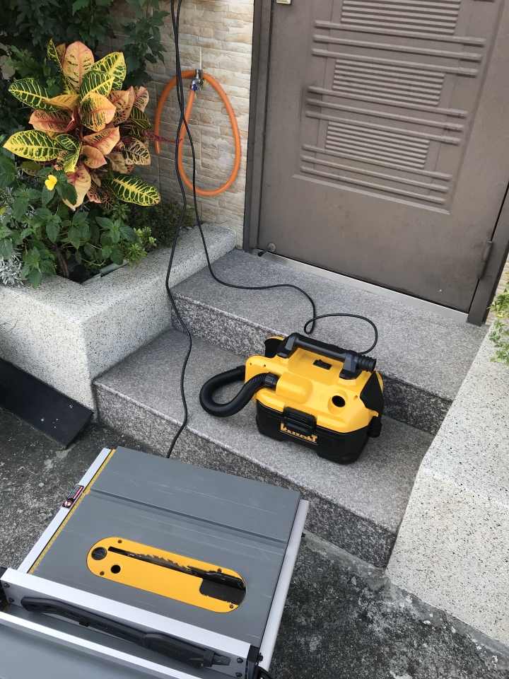 桌鋸連動吸塵器
