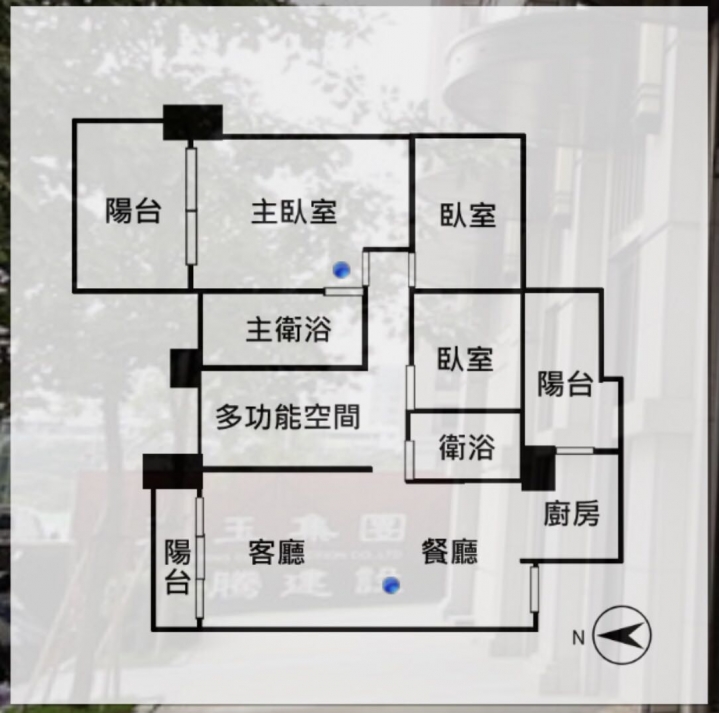這樣的格局算有缺角嗎？
