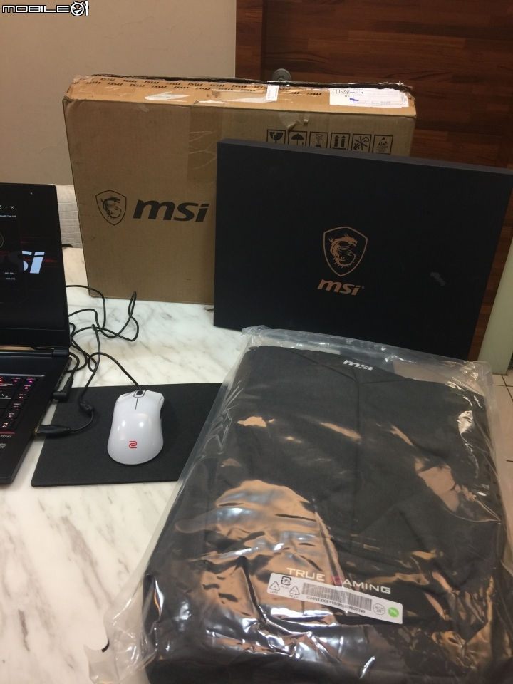 [不專業開箱] MSI GS65 工作之餘兼玩樂