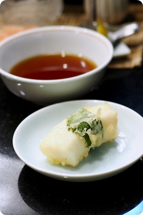 ▋日本山形仙台 ▋難忘的味蕾與氛圍,少見的日式精緻料理體驗:仙台三太郎天婦羅,山形玉貴山菜料理,山形丹野蒟蒻餐。