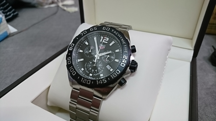 分享：為極速而生。TAG Heuer Formula 1 賽車錶