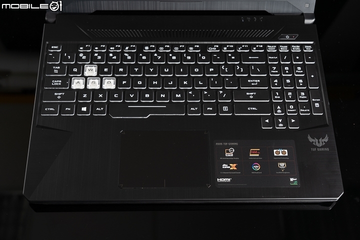ASUS TUF Gaming FX505 測試報告 軍規級強悍電競