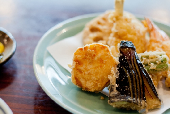 【美食。食記】東京 銀座 懷念但不喜歡 天婦羅 天國 本店 炸物 炸蝦 定食 天丼