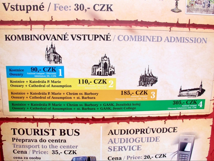【Czech．走跳】捷克小鎮一日散策(上)庫納霍拉Kutná Hora人骨教堂探遊