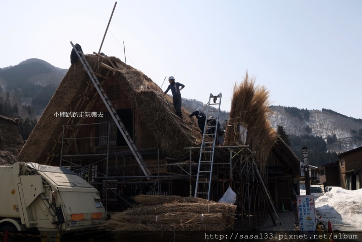 【日本岐阜】前往日本世界文化遺產合掌村茅葺屋，感受雪地冬天的美景