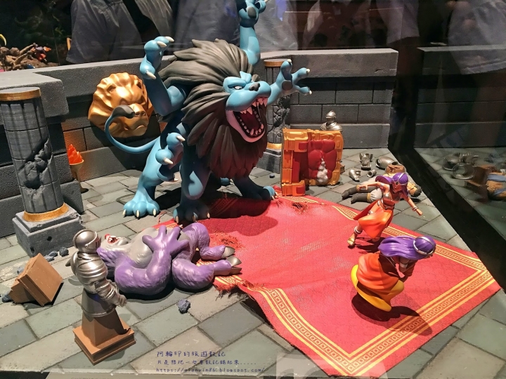 東京朝聖，三日快閃之旅（二）勇者鬥惡龍三十週年特展、Square Enix勇者鬥惡龍主題咖啡館Artnia Cafe 之 哥看的不是遊戲，哥看的其實是回憶 2016.9.1~03