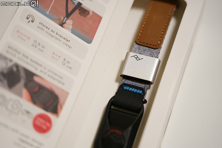 質感十足 PEAK DESIGN 快裝潮流腕帶Cuff (象牙灰) 開箱