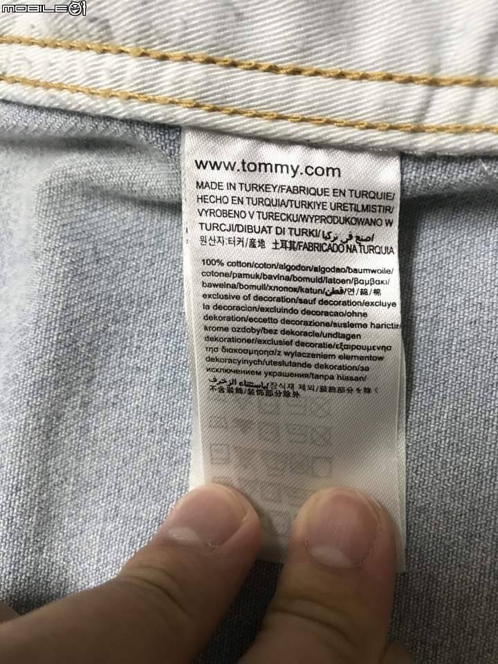 求Tommy Hilfiger 牛仔外套真偽