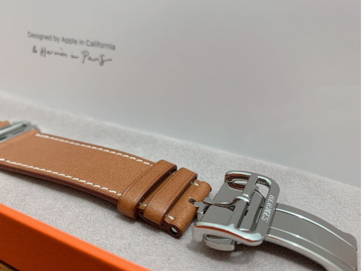 Apple Watch 4 HERMÈS 44mm 小牛皮革 不專業開箱