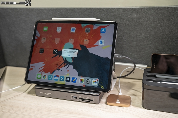 [深度文]全面提升的iPad Pro 12.9 3代，Type-C新接孔擴充性測試。
