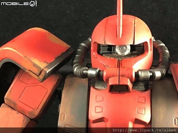 MS-06R-2 ZAKU2 強尼萊登專用機 1.0 嘗試舊化