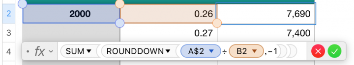 Mac Number 進位函數問題