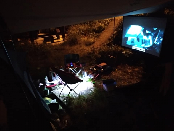 測試裝備(中高山機車野露)