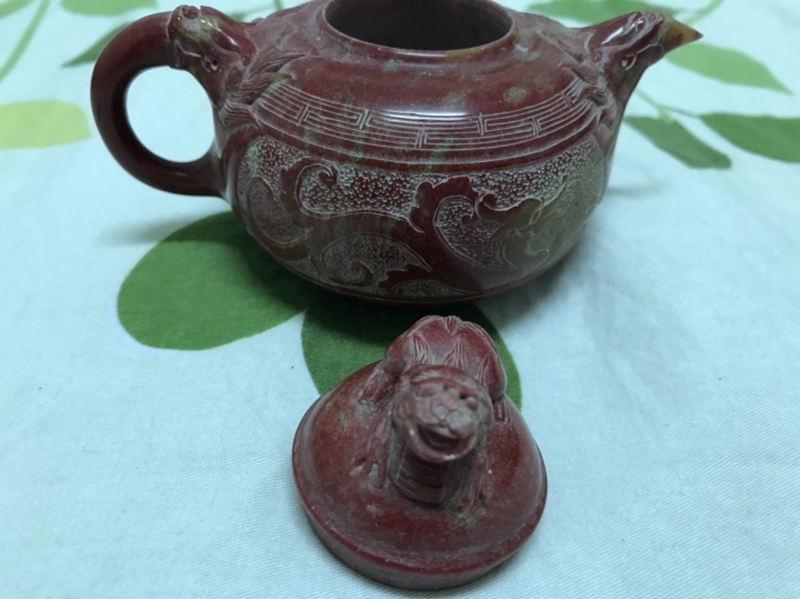 求茶壺專家 (雞血石茶壺) 鑑定