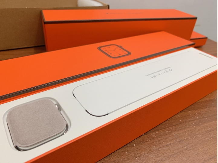 Apple Watch 4 HERMÈS 44mm 小牛皮革 不專業開箱