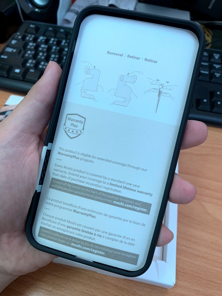 【保護殼分享】Moshi Capto for iPhone XR 指環支架織帶保護殼