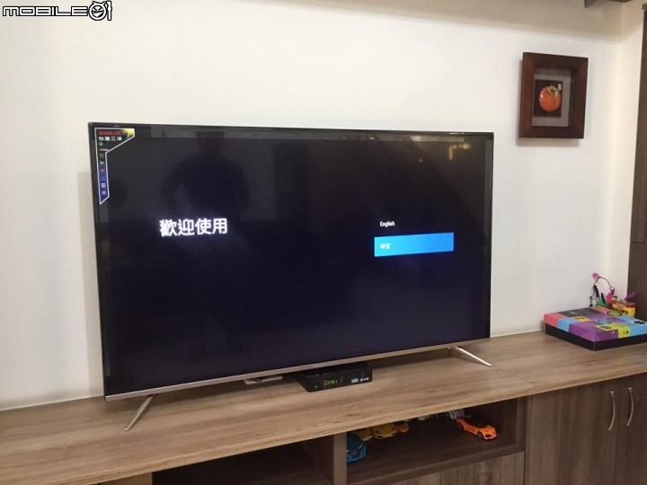 [開箱]SANLUX台灣三洋 4K Android tv 55吋智慧電視(SMT-55GA1)