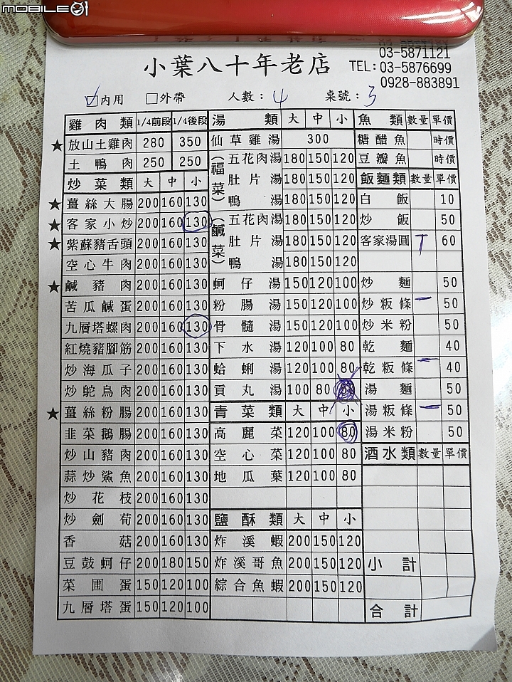 [食記] 新竹 關西 小葉八十年老店 -- 到客家小鎮吃客家美食