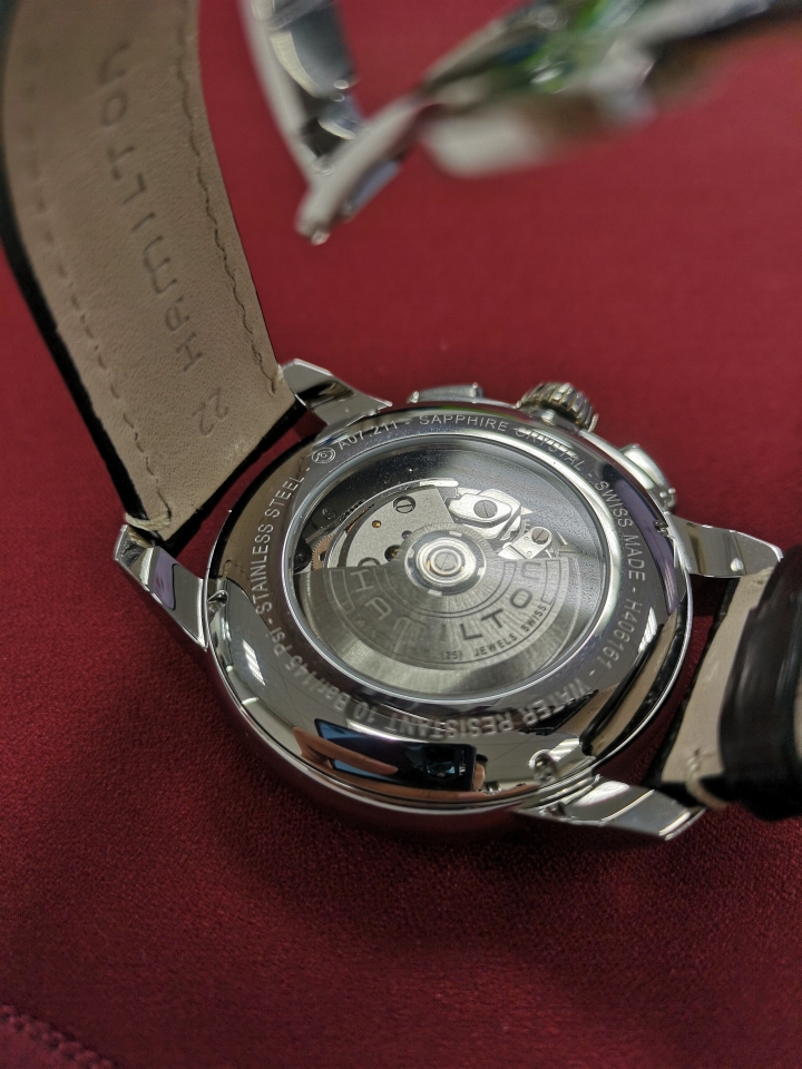 HAMILTON 美国经典系列 RAILROAD AUTO CHRONO開箱