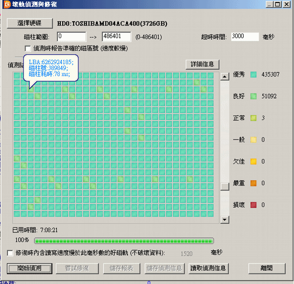 點我看大圖 Toshiba 4TB一次10顆測試! 褒貶不一硬碟就像如抽寶一樣機率 (MD04ACA400)
