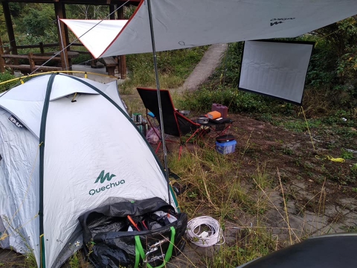 測試裝備(中高山機車野露)