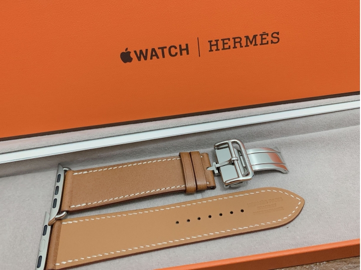 Apple Watch 4 HERMÈS 44mm 小牛皮革 不專業開箱