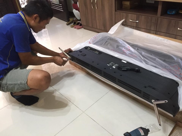 [開箱]SANLUX台灣三洋 4K Android tv 55吋智慧電視(SMT-55GA1)