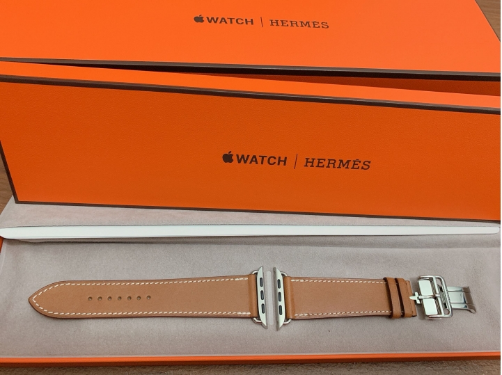Apple Watch 4 HERMÈS 44mm 小牛皮革 不專業開箱