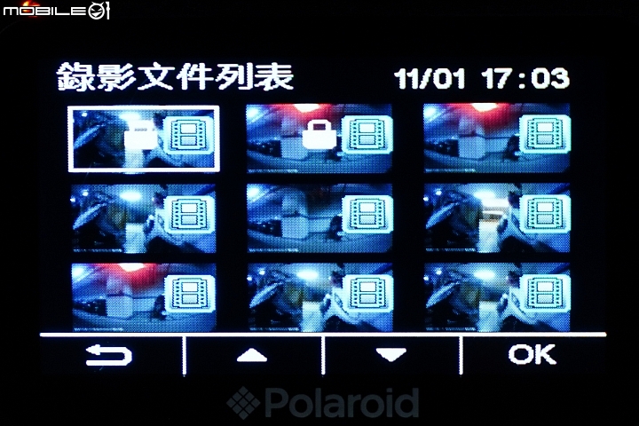 6G AR鍍膜鏡頭搭載 Polaroid MS276WG 雙鏡行車記錄器測試