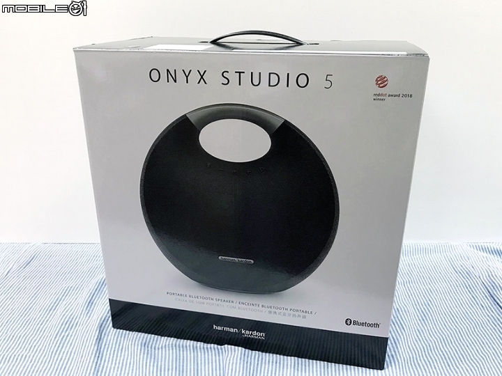 【開箱】頂級音響品牌 Harman Kardon Onyx Studio 5 第五代藍芽喇叭