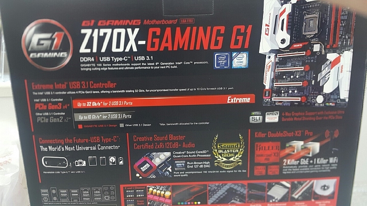 GIGA Z170X GAMING G1+I9 CORE 9900K