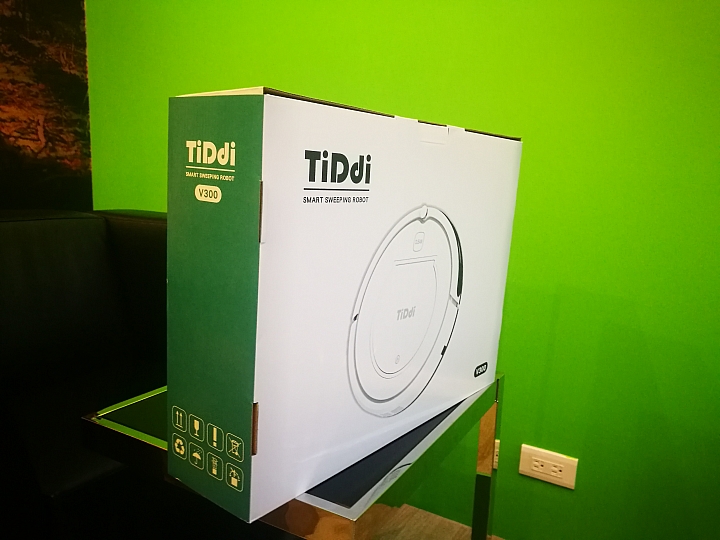 TiDdi 鈦敵V300掃地機器人開箱