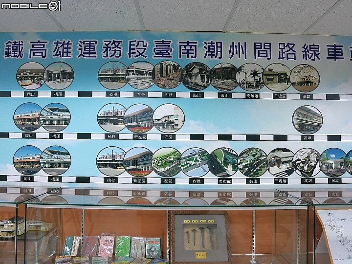 高雄 左營 新左營火車站 鐵道檔案文物室 -- 臺灣鐵道的過往紀錄