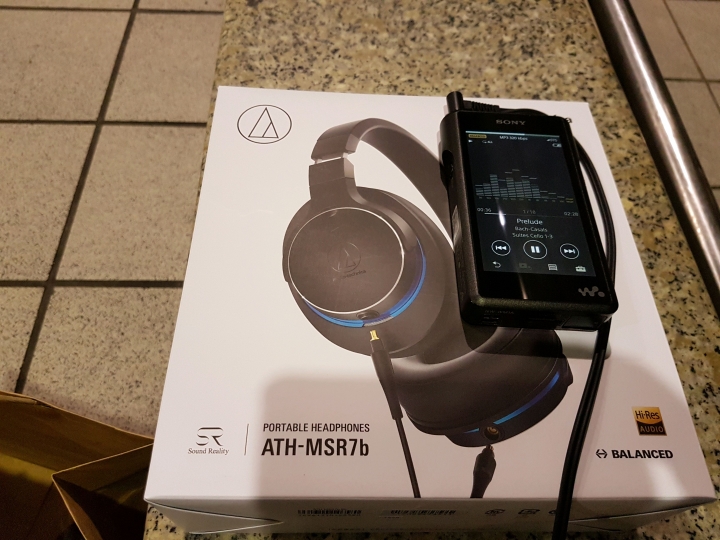 鐵三角MSR7b 開箱