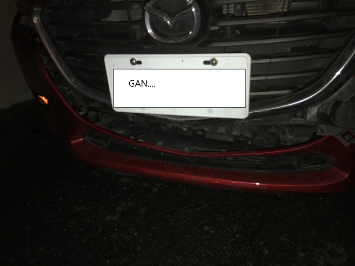 New Mazda3 前保桿下課GG