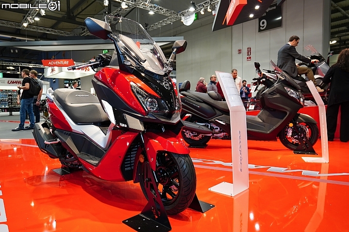 【EICMA2018】MAXSYM TL、HD300 強勢登場！SYM 米蘭車展完整介紹！