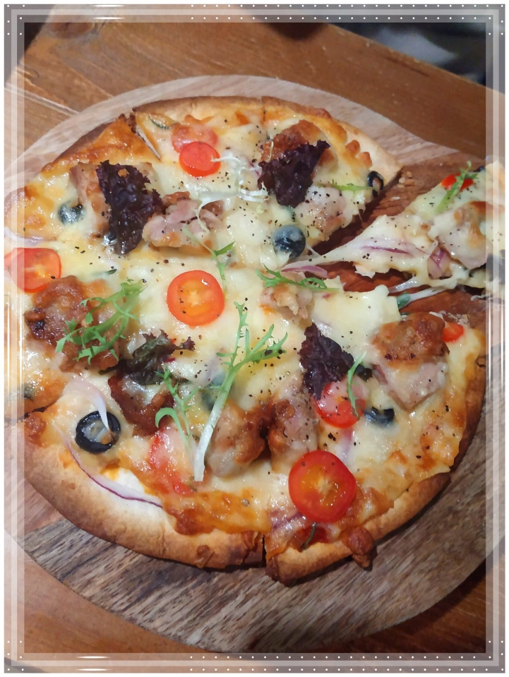 楊梅美食 彤紫輕食館 (PIZZA 義大利麵 燉飯)