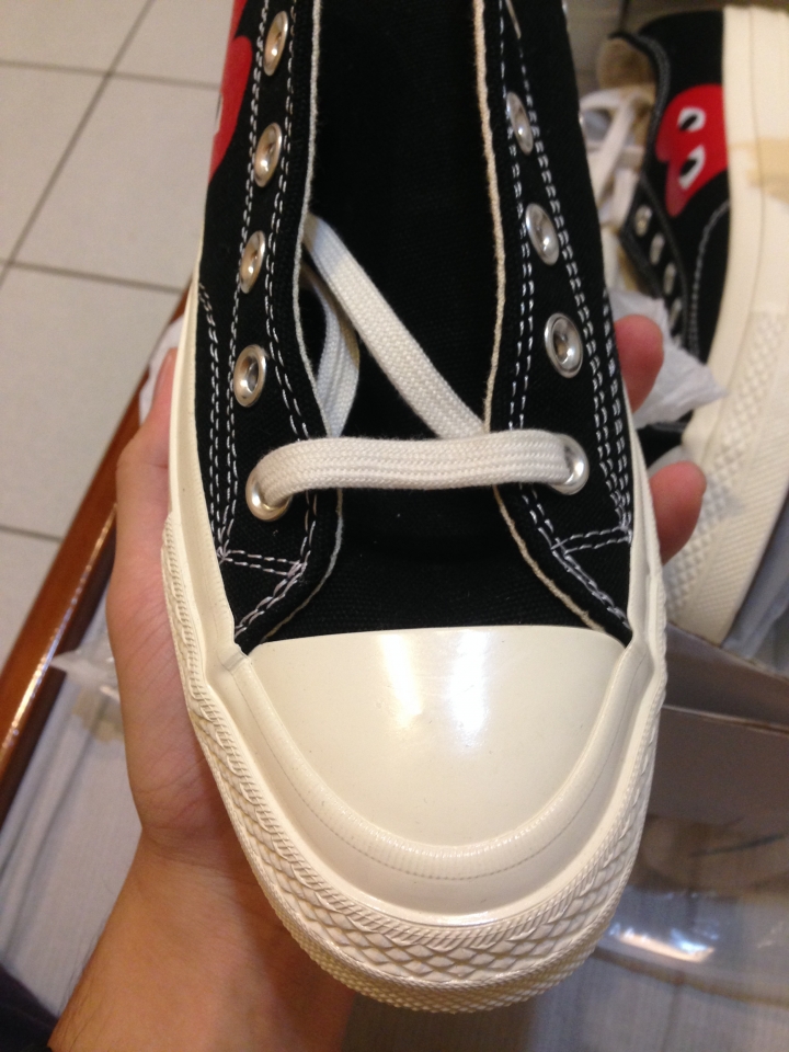 ［驗鞋］請問有大大能幫忙看這雙cdg x converse 1970真假嗎🙏