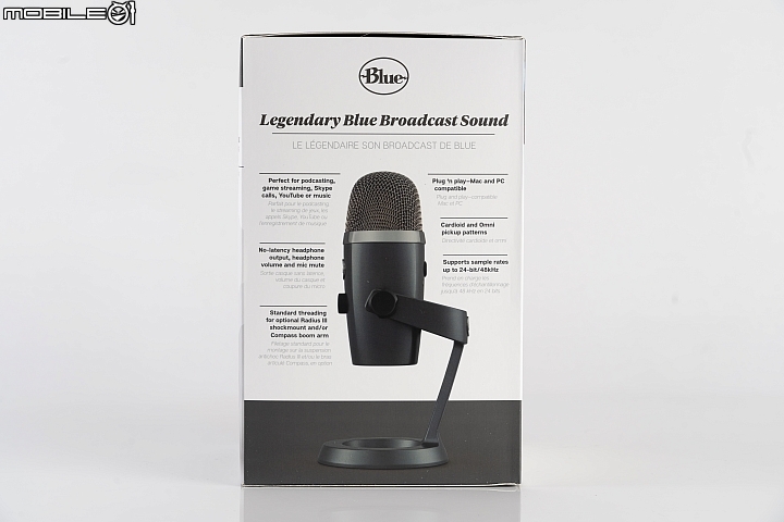 Blue Microphone Yeti Nano 小雪怪 USB 麥克風開箱 最小的好聲音！