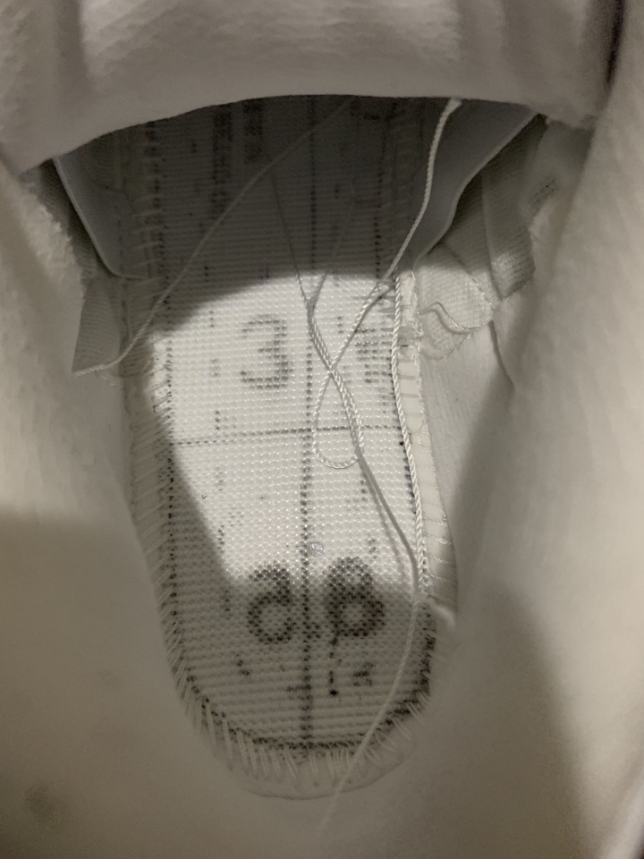能否幫忙驗鞋，jordan 3冰底全白