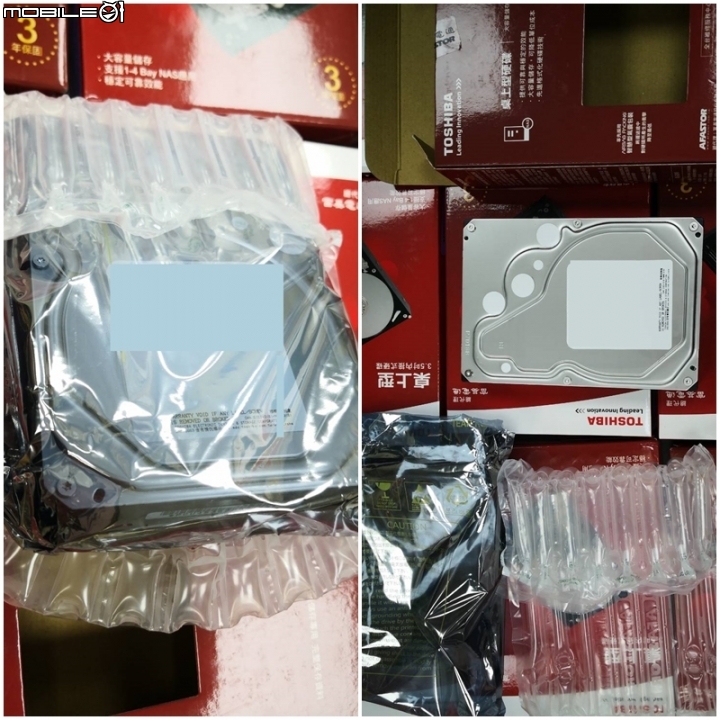點我看大圖 Toshiba 4TB一次10顆測試! 褒貶不一硬碟就像如抽寶一樣機率 (MD04ACA400)