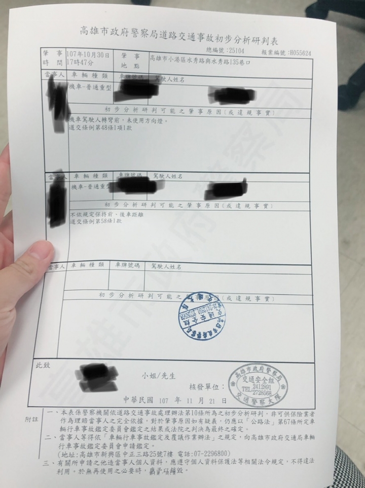 出車禍 肇責問題