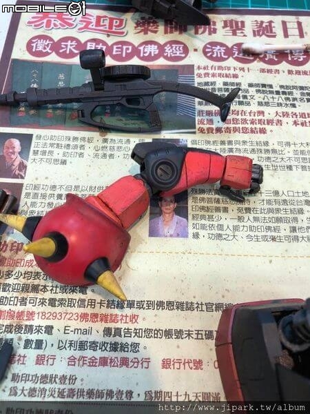 MS-06R-2 ZAKU2 強尼萊登專用機 1.0 嘗試舊化