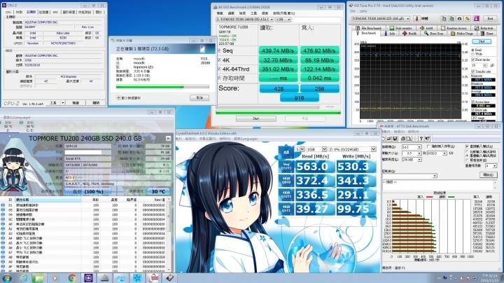 達墨topmore TU200 240GB SSD TLC開箱