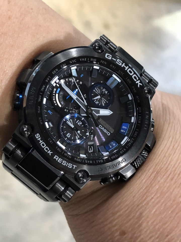 今天參加Casio MT-G 體驗會