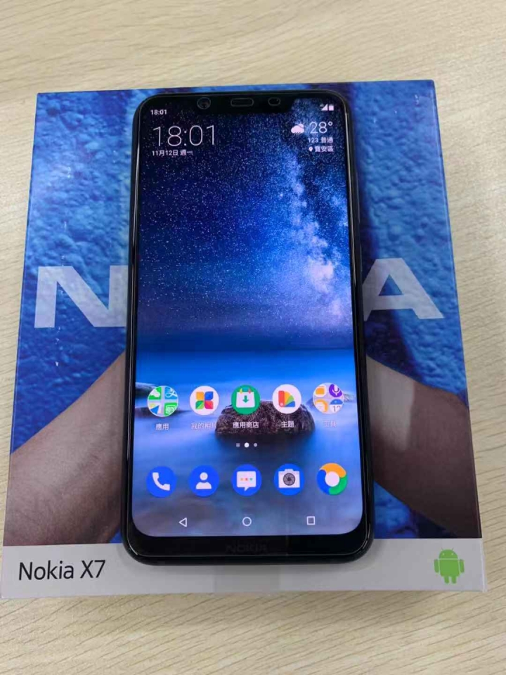 Nokia X7 (Nokia 8.1)簡易開箱