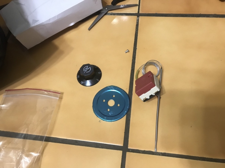 尚朋堂烤箱維修及更換溫度控制器
