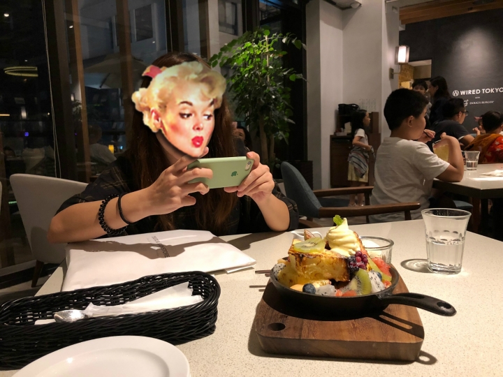 土桑與女友的花博之旅